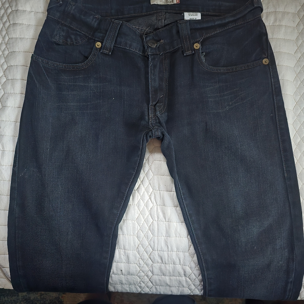 Levi's Men's / Women's Deep Indigo Slim Jeans
